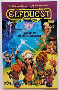 ElfQuest: Siege at Blue Mountain #1 (Mar 1987, Apple Press) VF