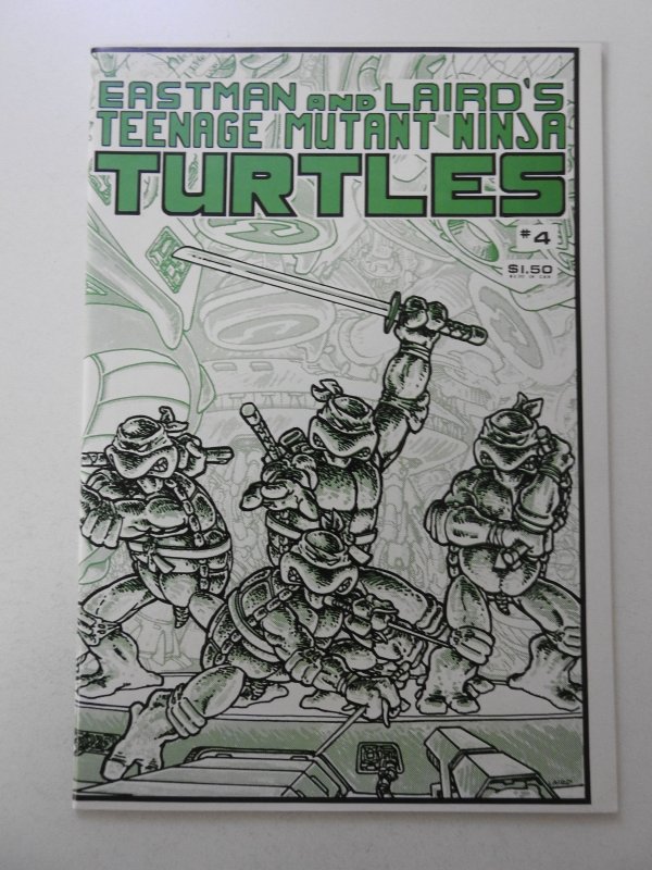 Teenage Mutant Ninja Turtles #4 (1985) 1st Print Signed Eastman and Laird NM!!