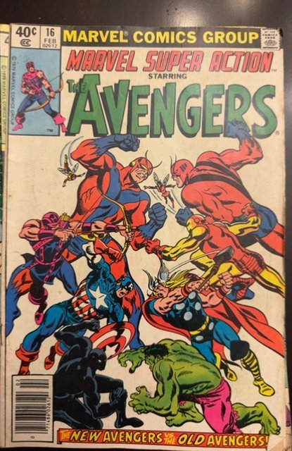 Marvel Super Action #16 (1980) The Avengers 