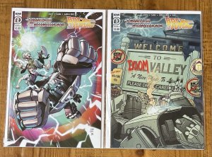 Transformers Back To The Future #2A,3B NM Lot 2021 IDW