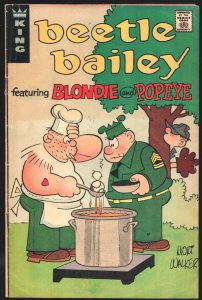 Comics Reading Library #R-02 1973-King-Beetle Bailey-Blondie-Popeye