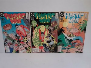 PLASTIC MAN - 1, 2, 3 SET OF BOOKS - FREE SHIPPING!