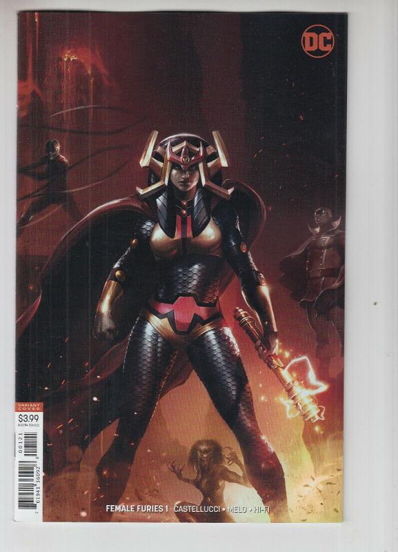 FEMALE FURIES (2018 DC) #1 VARIANT Francesco Mattina NM