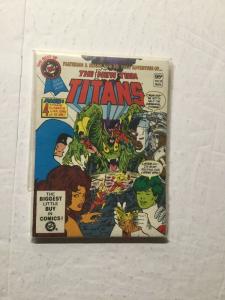 Blue Ribbon The New Teen Titans 18 Pocket Book Nm Near Mint