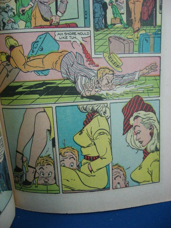 TRUE SPORT PICTURE STORIES Vol 4 # 2 Fine+ 1947 Headlight Story