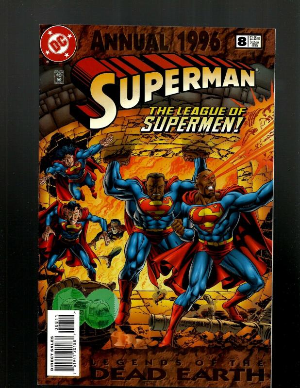 10 Superman DC Annual # 6 7 8 9 10 11 12 + Kal + Yellow Sun + Forever J408 