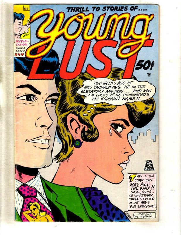 Young Lust # 1 FN Underground Comic Book Print Mint Comix UCWA FM5