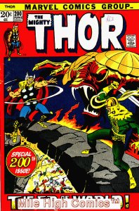 THOR  (1962 Series) (#83-125 JOURNEY INTO MYSTERY, 126-502) #200 Fine