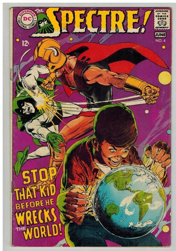 SPECTRE 4 VG-F May-June 1968 Neal Adams