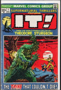 Supernatural Thrillers #1 (1972) It