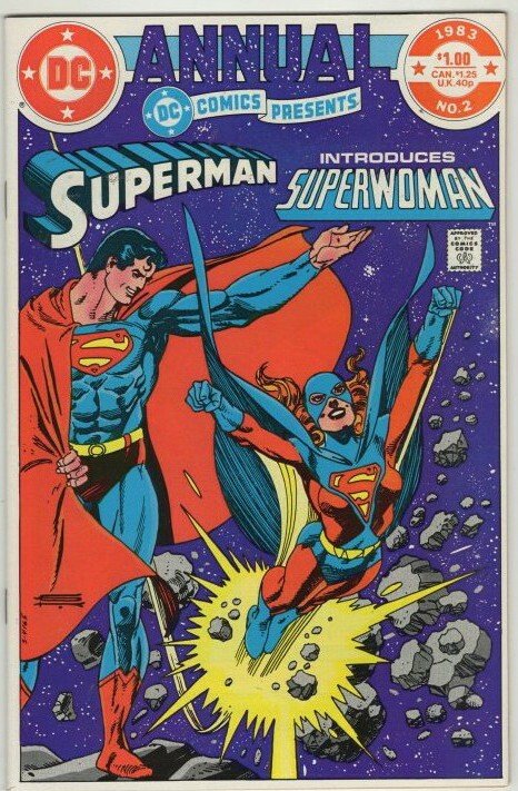 DC Comics Presents Annual #2 - 1st App SUPERWOMAN MC#6