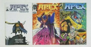 Apex: Cybernetic Samurai Owl #1-3 VF/NM complete set Kickstarter ; Kenny Aitken