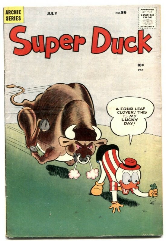 Super Duck #86 1952- Alamo- Archie Silver Age G