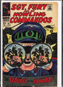 Sgt. Fury #43 (1967) Sgt. Fury and His Howling Commandos