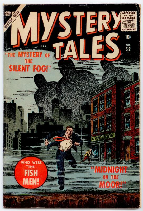 Mystery Tales #52 FN 6.0  Cover art by John Severin, Mystery of the Silent Fog