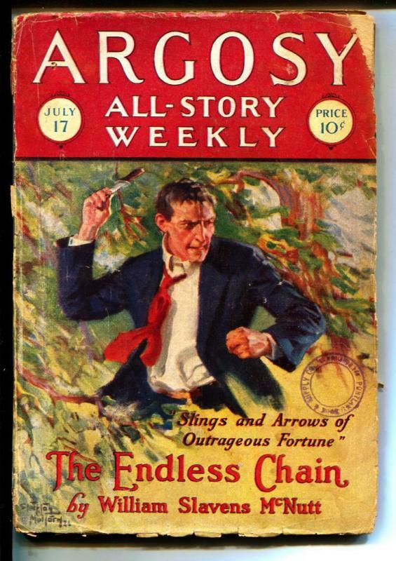 Argosy-Pulps-7/17/1927-William Slavens McNutt-Ralph Milne Farley