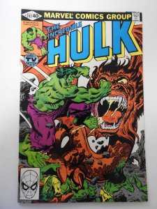 The Incredible Hulk #247 (1980) VF+ Condition!