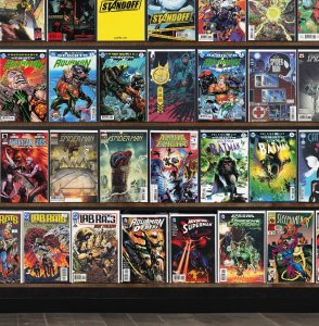 Huge Lot 140+ Comics with X-Man, Aquaman, Batman & More!
