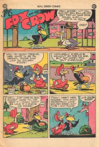 REAL SCREEN COMICS #16 (Feb 1948) 4.5 VG+  7 Fox & Crow tales, Flippity & Flop,