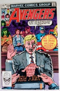 AVENGERS #228 (VF/NM) The Trial of Yellowjacket!