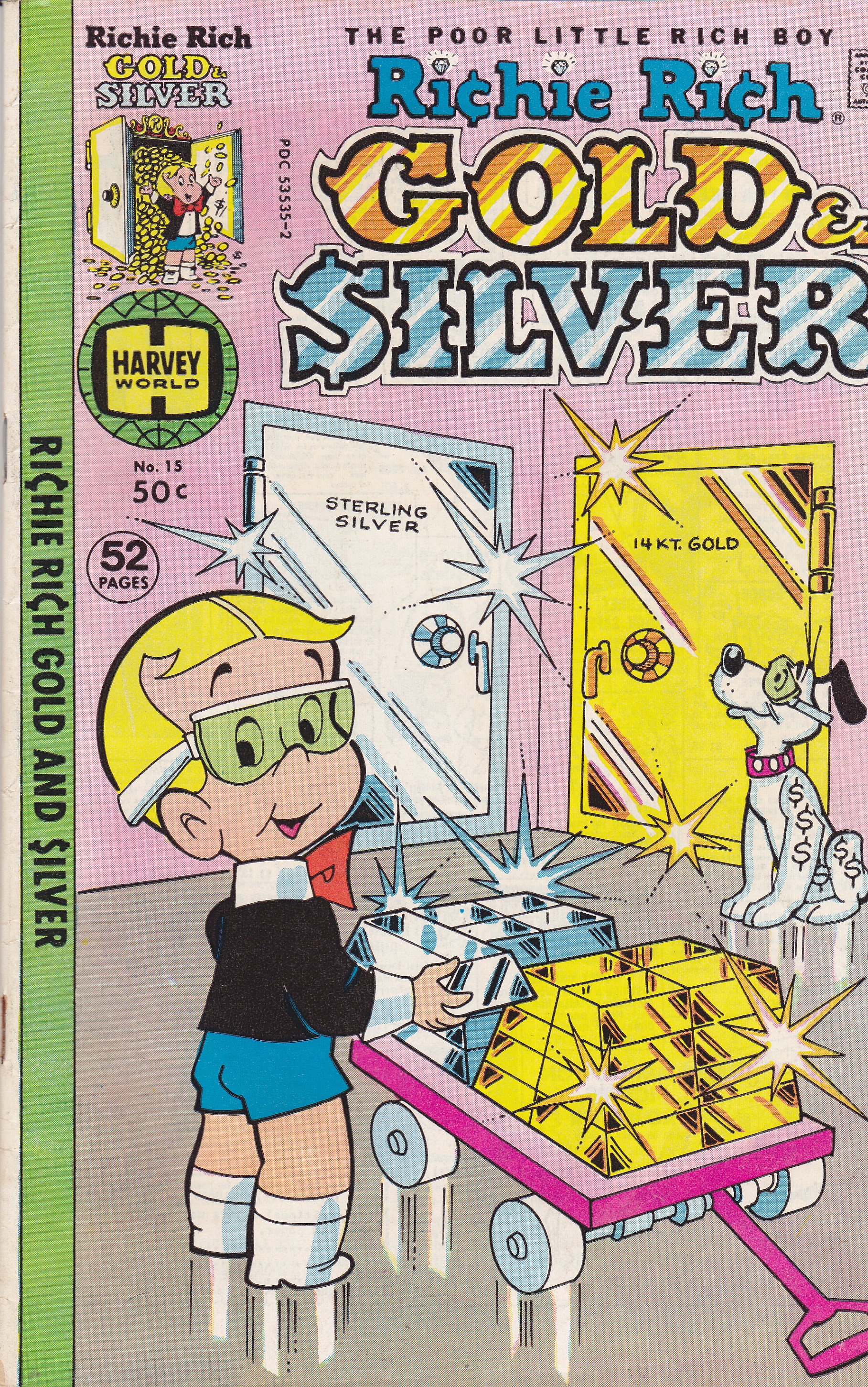 Richie Rich Gold & Silver #15 | Comic Books - Modern Age, Harvey, Richie Rich, Cartoon Character / HipComic Richie Rich Gold & Silver #15 | Comic Books - Modern Age, Harvey, Richie Rich, Cartoon Character / HipComic