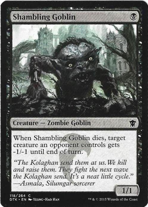 Magic the Gathering: Dragons of Tarkir - Shambling Goblin