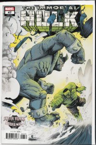 The Immortal Hulk #47 Shalvey Cover (2021) Hulk