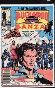 Buckaroo Banzai #1 (1984) Buckaroo Banzai