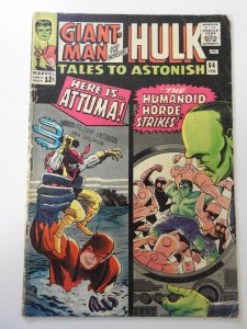 Tales to Astonish #64 (1965) GD/VG Condition extra staple added, moisture stain