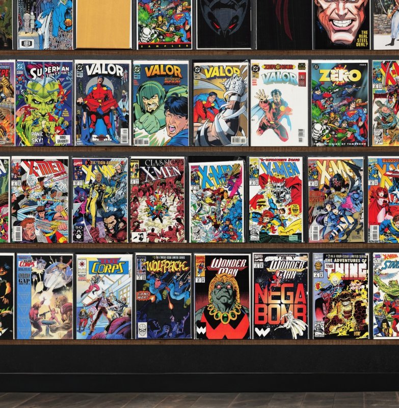 Huge Lot 150+ Comics with Shadowman, X-Men, The H.A.R.D. Corps, X-Force & More!