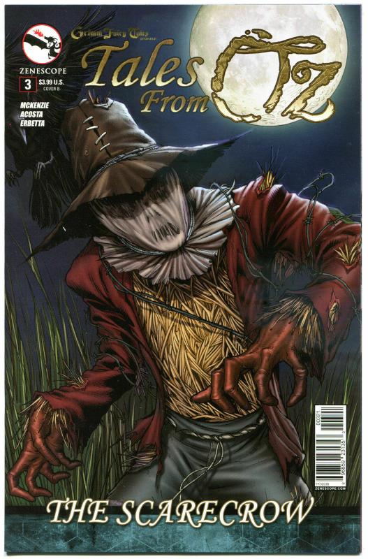 GRIMM FAIRY TALES, TALES From OZ #3 B, NM, Dorothy, 2014, more GFT in our store