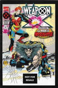 Weapon X #1 (2nd) VF/NM; Marvel | save on shipping - details inside