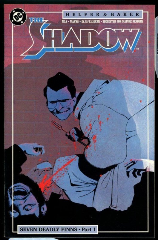 SHADOW #8, VF/NM, Helfer, Who knows what Evil, 1987 1988, more in store