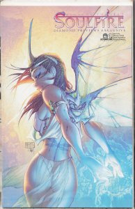 Michael Turner's Soulfire #1 Diamond Preview Cover (2004) Soulfire