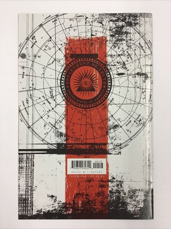 THE DEPARTMENT OF TRUTH #1 3RD PRINT IMAGE COMICS TYNION SIMMONDS 2020