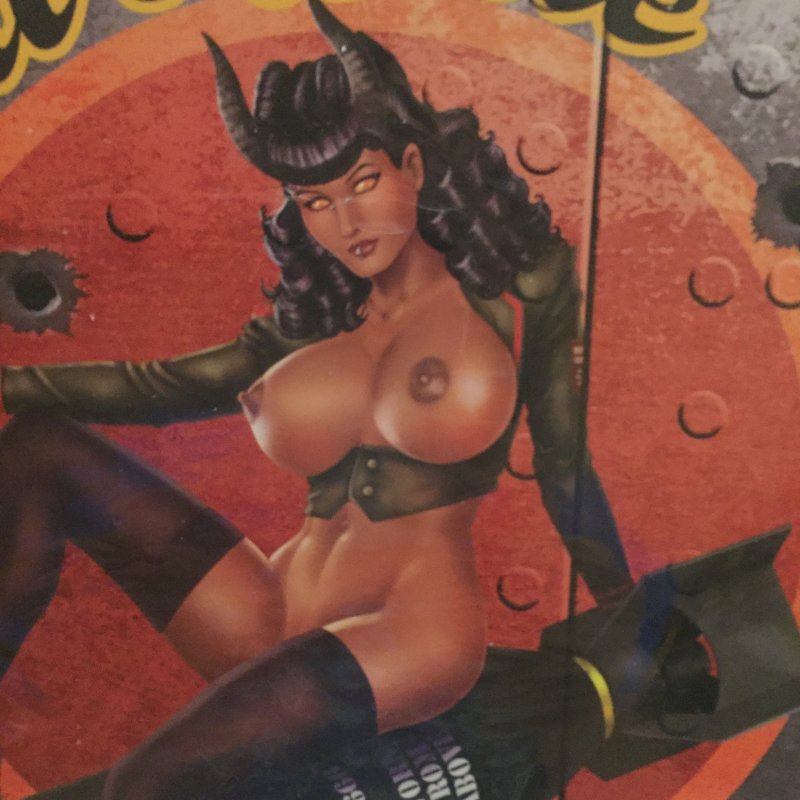 2021 Hellwitch Sacrilegious #1 Risque Hellbomber Edition (42/150) SIGNED Pulido