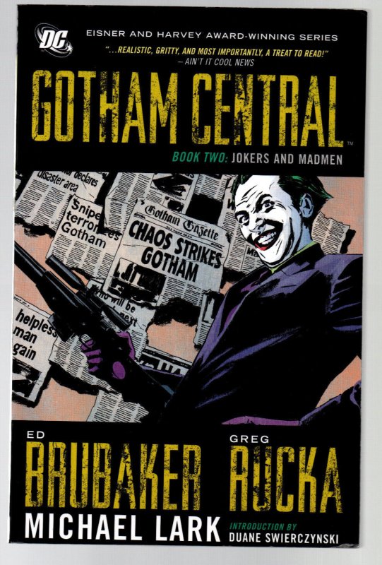 Gotham Central Book Two: Joker and Madmen TPB - Brubaker - Rucka - 2009 - (-NM) 