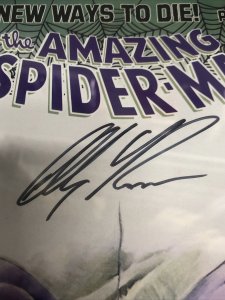 Amazing Spider-Man (2008) #568 (CGC 9.8 SS) Signed By Alex Ross Negative Edition