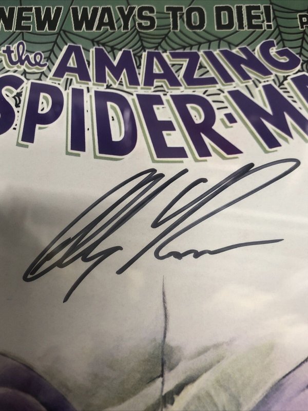 Amazing Spider-Man (2008) #568 (CGC 9.8 SS) Signed By Alex Ross Negative Edition