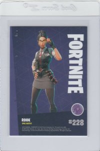 Fortnite Rook 228 Epic Outfit Panini 2019 trading card series 1