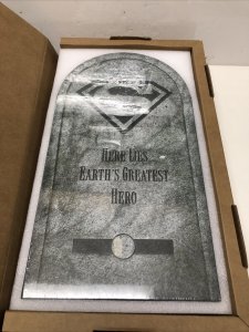 Absolute Death Of Superman (2026) DC Hardcover HC • DM Direct Market Tombstone