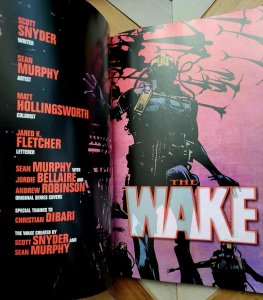 The Wake: TPB (DC 2015) 1st Print Deluxe Edition 9.0 Scott Snyder & Sean Murphy