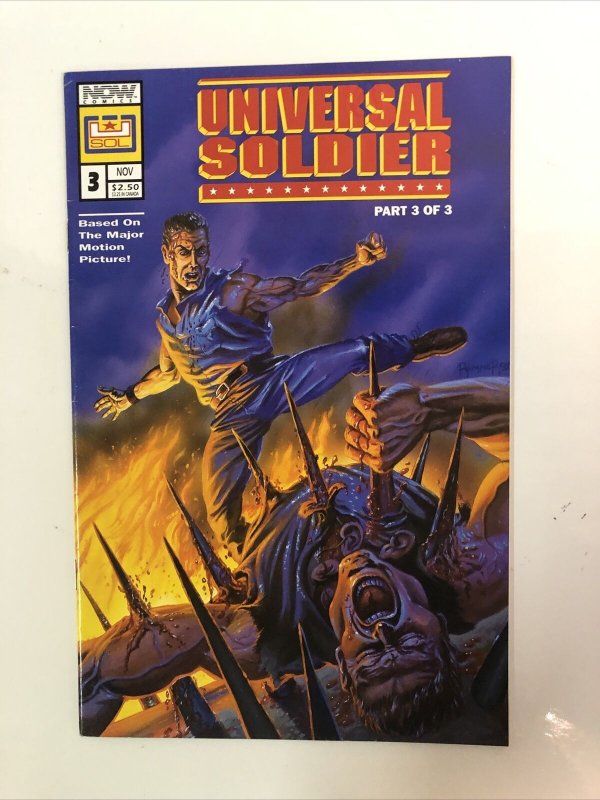 Universal Soldier (1992) Complete Set # 1-2-3 (VF/NM) Now Comics
