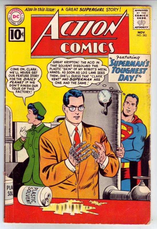 Action Comics #282 (Nov-61) VG/FN Mid-Grade Superman