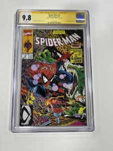 SPIDER-MAN 4 CGC 9.8 WHITE PAGES TODD MCFARLANE SS SIGNATURE SERIES MARVEL 1990