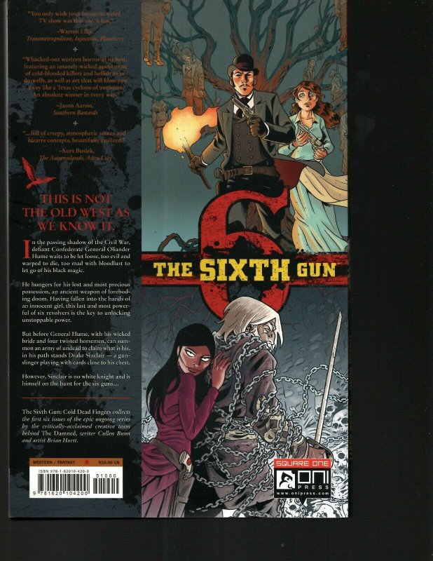 The Sixth Gun Vol. # 1 Cold Dead Fingers Oni Press Comic Book TPB Graphic J402