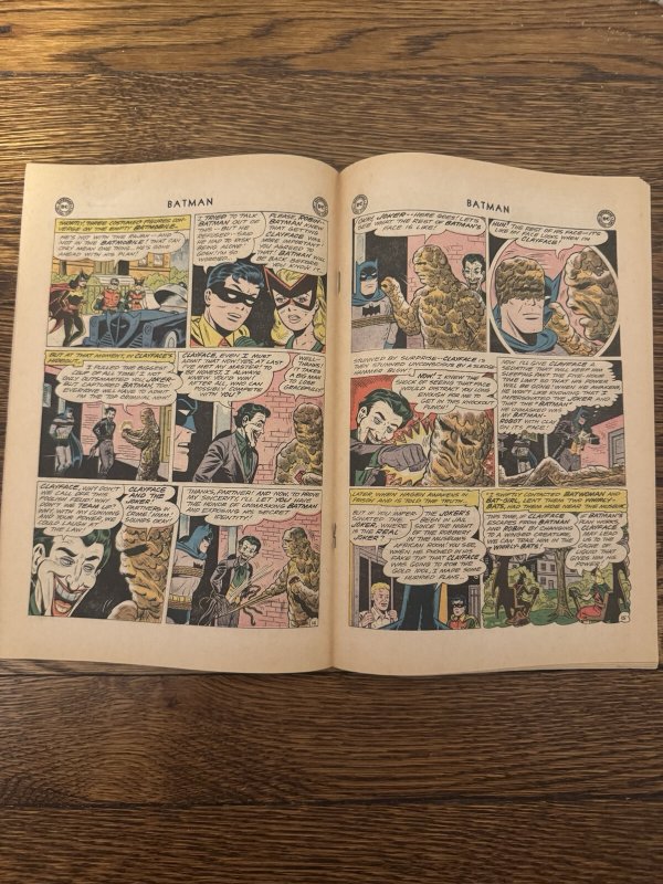 Batman #157 (DC Comics 1963) [FN-] “The Great Clayface-Joker Feud!”