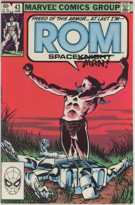 Rom #43 (1979) - 5.5 FN- *Rom Space-Man*