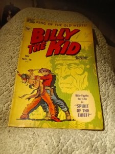 BILLY THE KID #16 Toby press 1953 Adventure Magazine WESTERN golden age hero