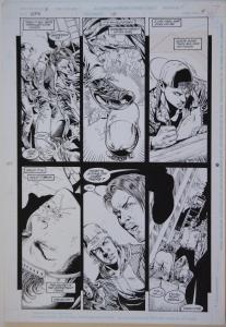 PHIL JIMENEZ / JOHN STOKES original art, ROBIN #12 pg 7, 11x 17, Bullies, 1994